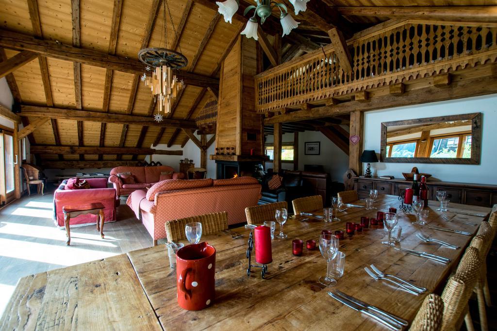 La Ferme du Château La Chapelle-d'Abondance Exterior foto